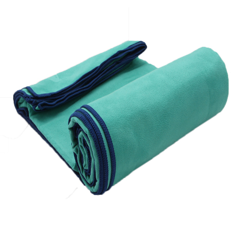 超细纤维瑜伽巾  瑜伽铺巾  瑜伽垫巾  绿色